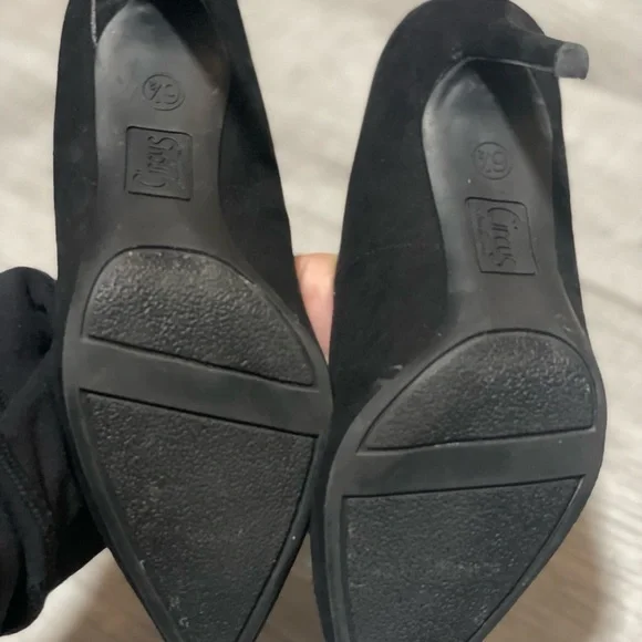 Sam Edelman Circus Black, Suede, Closed-toe Heels sz 6.5 BARELY WORN! - Picture 3 of 9